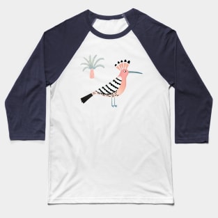 Hoopoe Bird Baseball T-Shirt